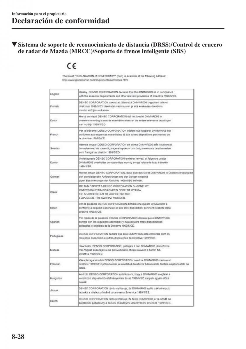 Mazda CX 5 II 2 manual del propietario / page 836