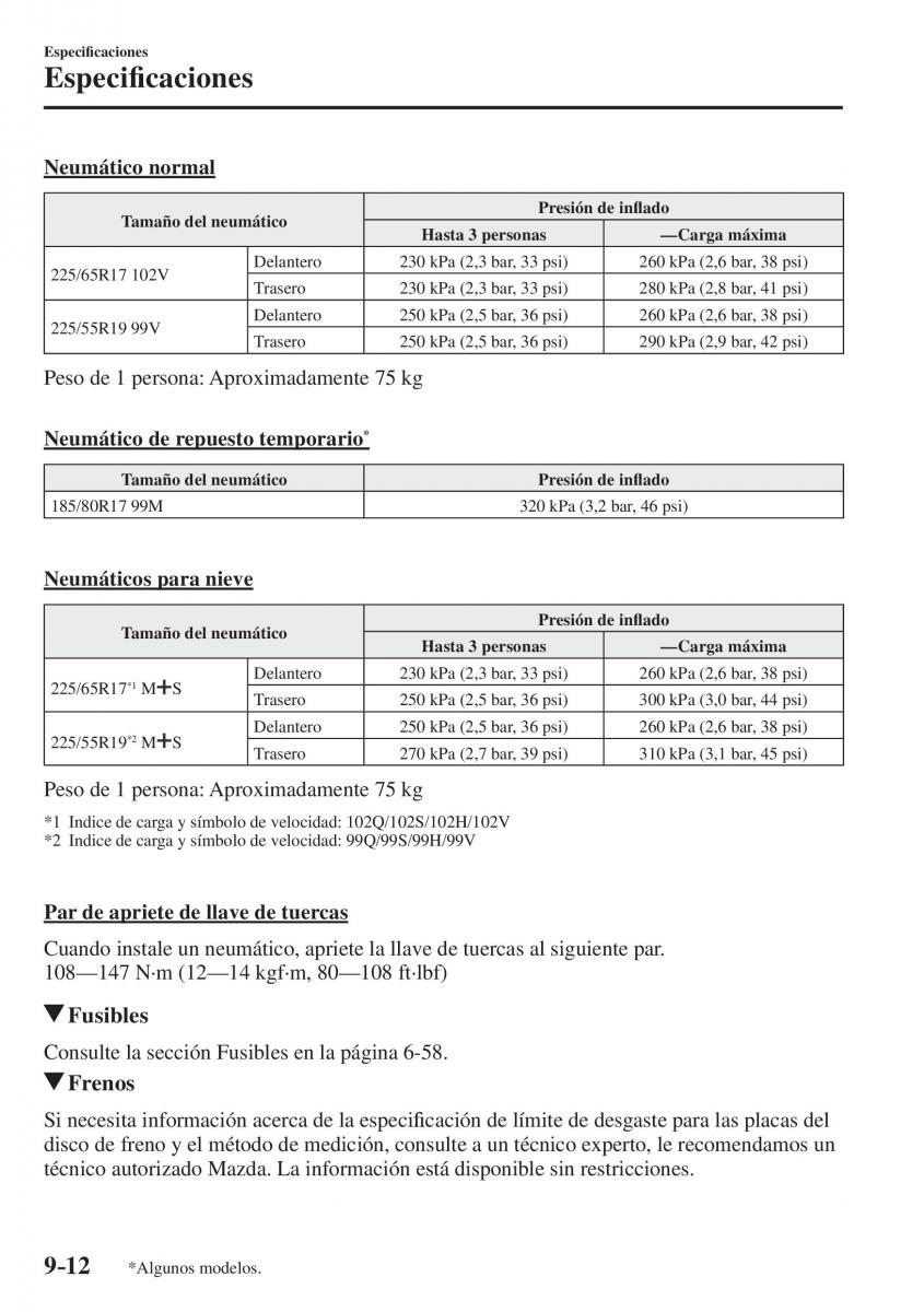 Mazda CX 5 II 2 manual del propietario / page 856