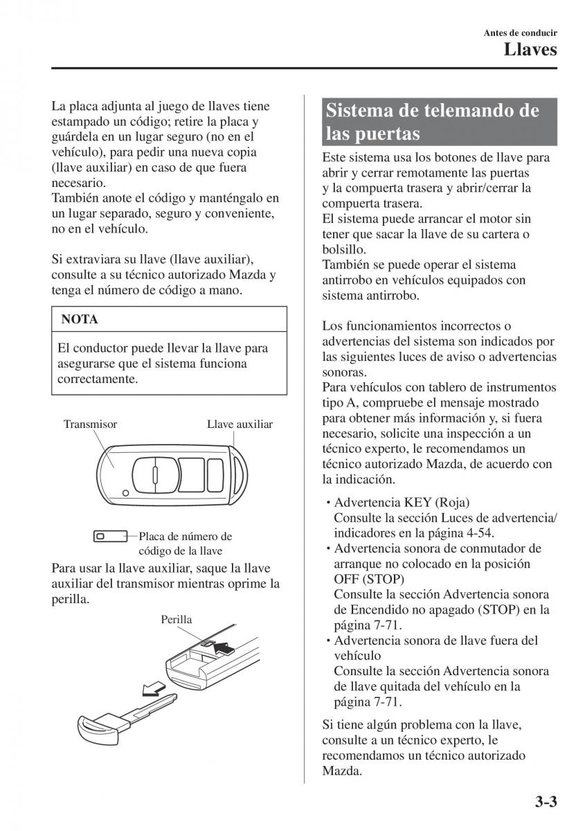 Mazda CX 5 II 2 manual del propietario / page 101