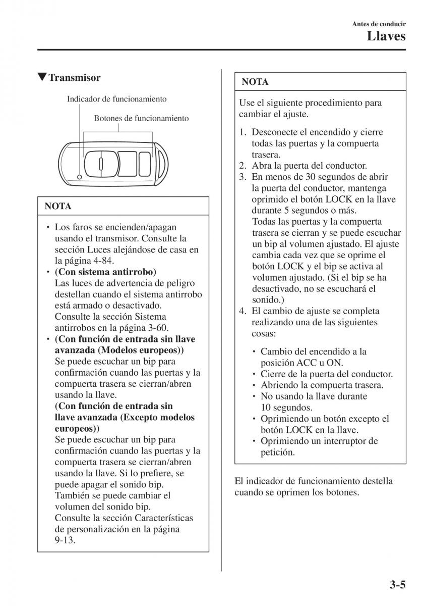 Mazda CX 5 II 2 manual del propietario / page 103