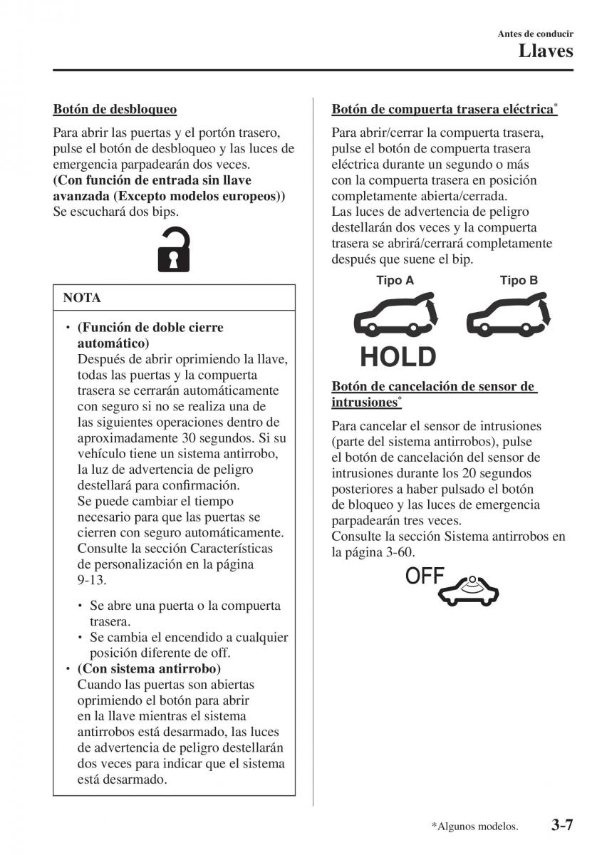 Mazda CX 5 II 2 manual del propietario / page 105