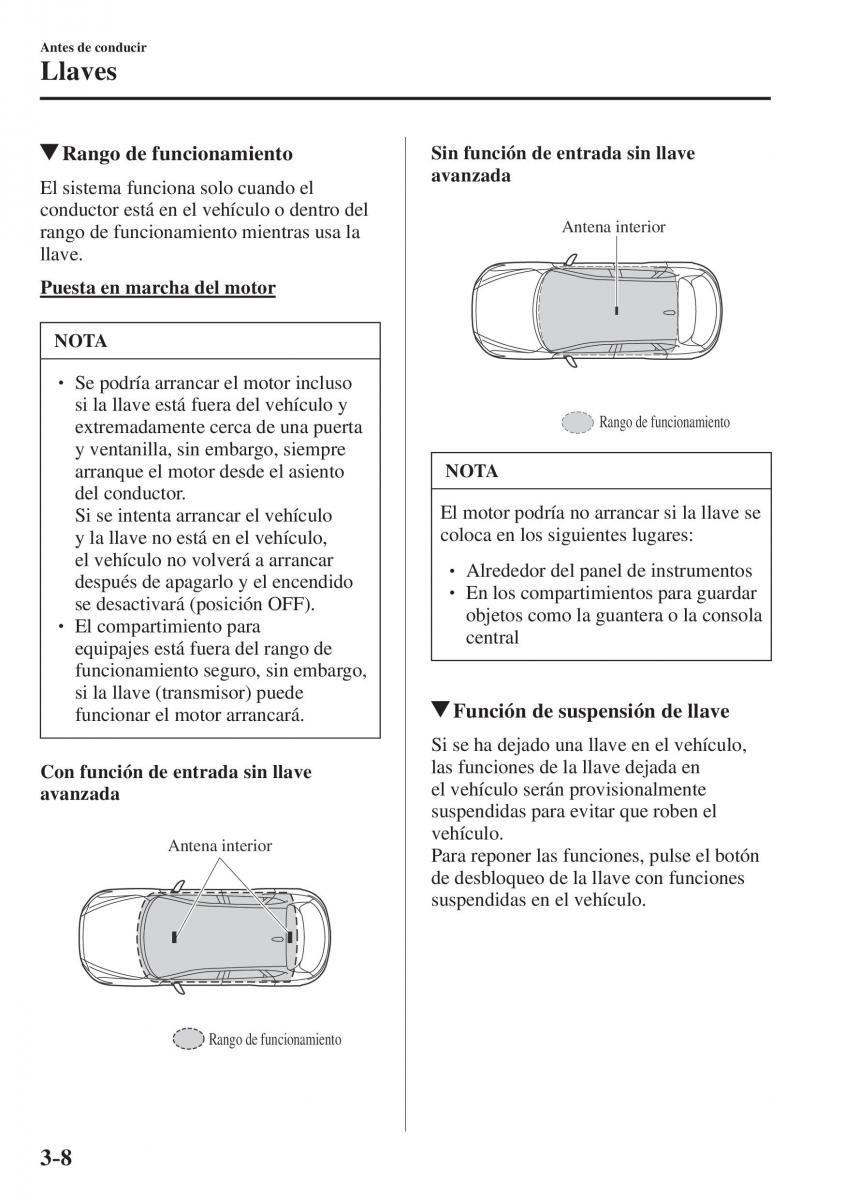 Mazda CX 5 II 2 manual del propietario / page 106