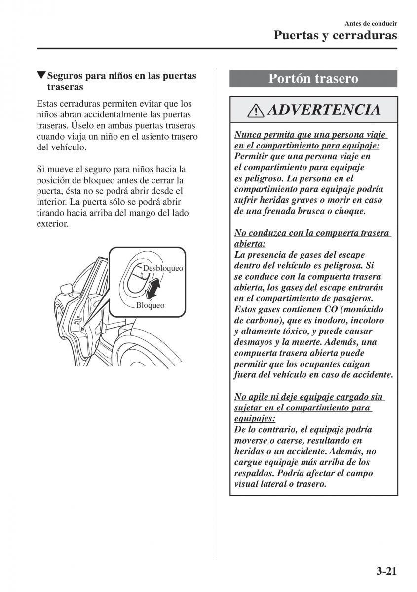 Mazda CX 5 II 2 manual del propietario / page 119