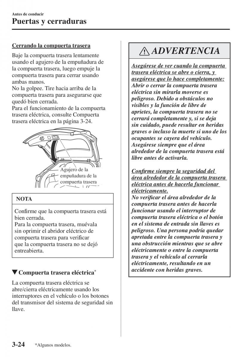 Mazda CX 5 II 2 manual del propietario / page 122