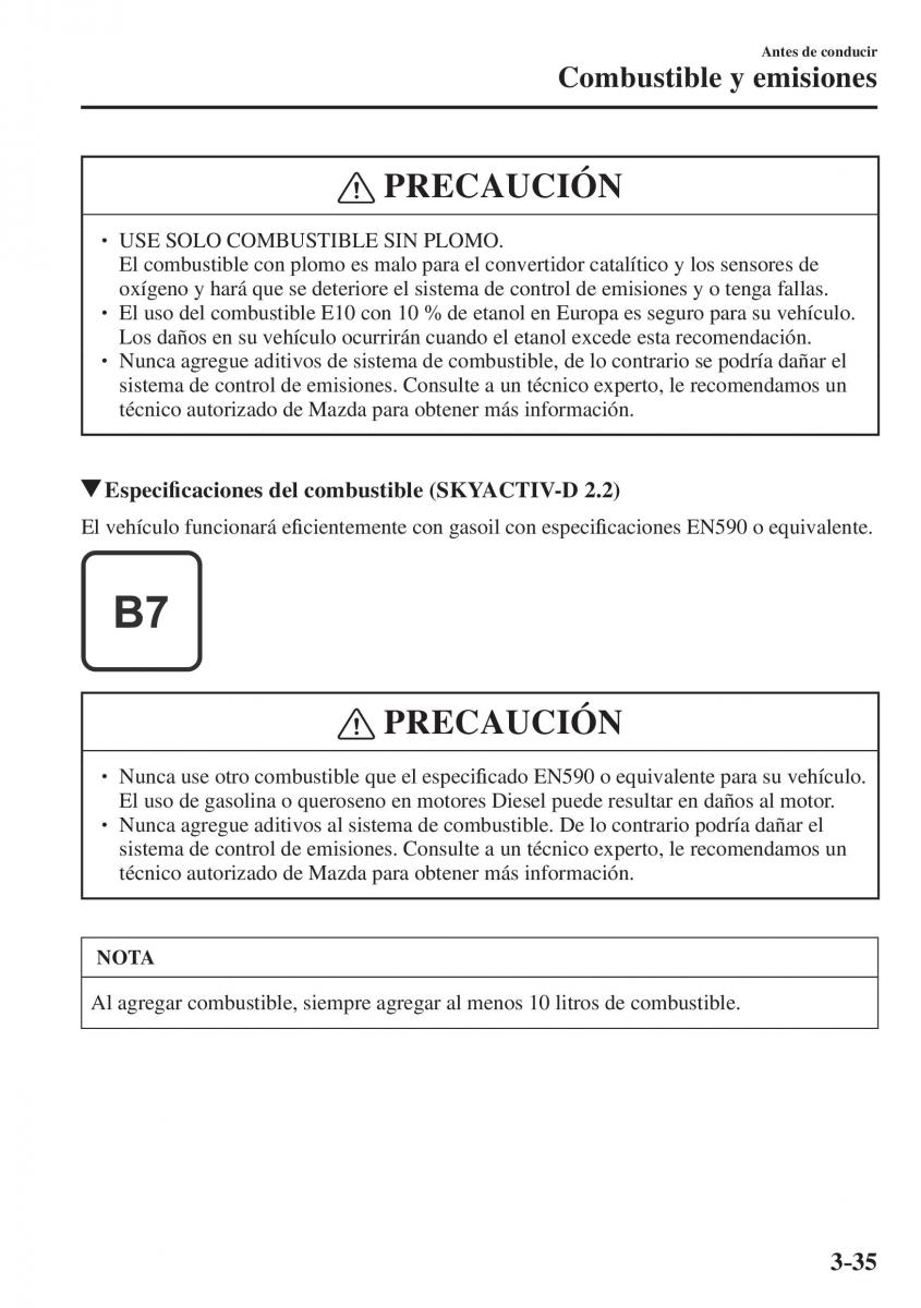 Mazda CX 5 II 2 manual del propietario / page 133