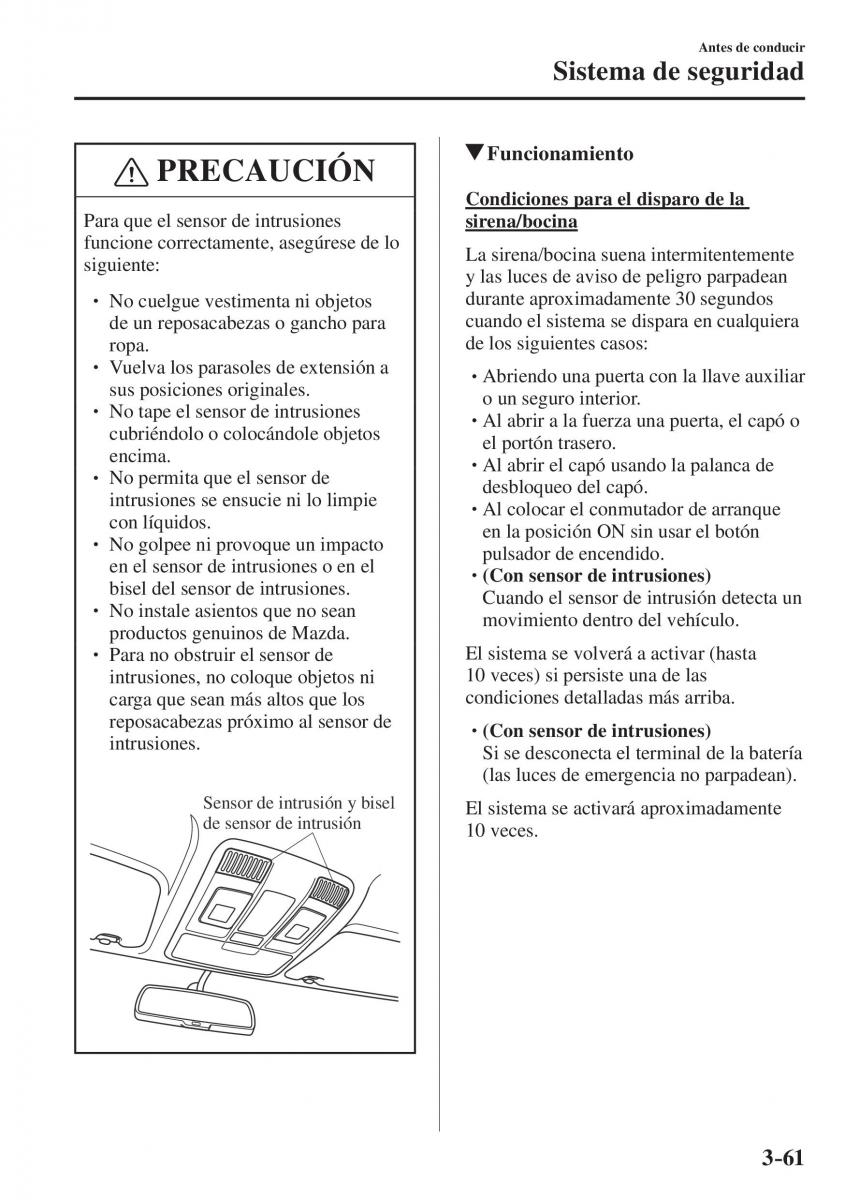 Mazda CX 5 II 2 manual del propietario / page 159