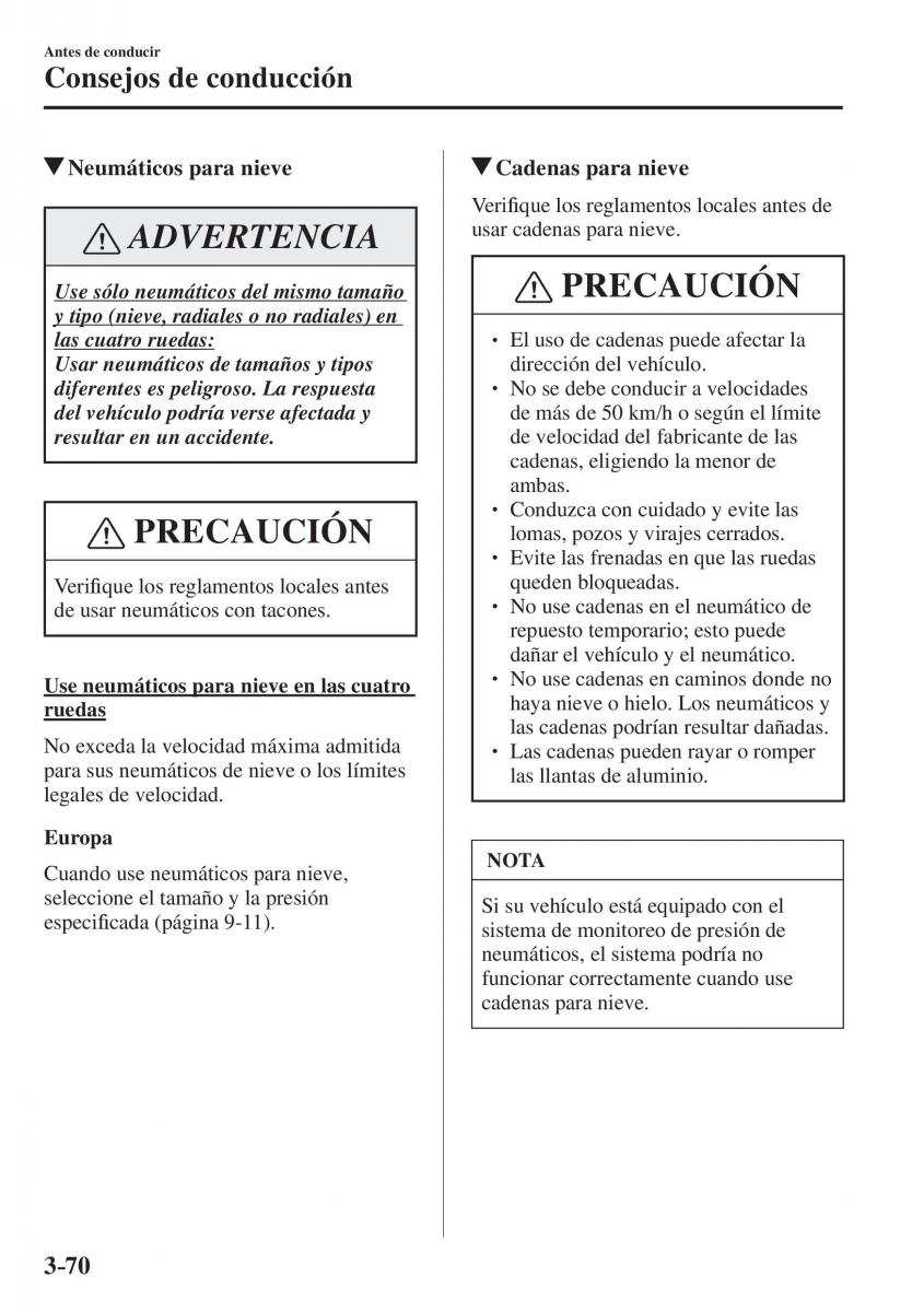 Mazda CX 5 II 2 manual del propietario / page 168