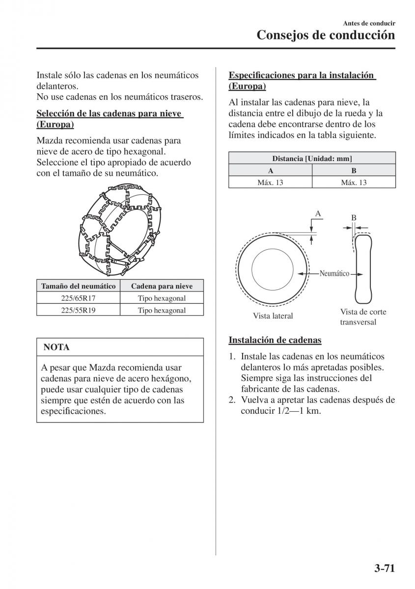 Mazda CX 5 II 2 manual del propietario / page 169