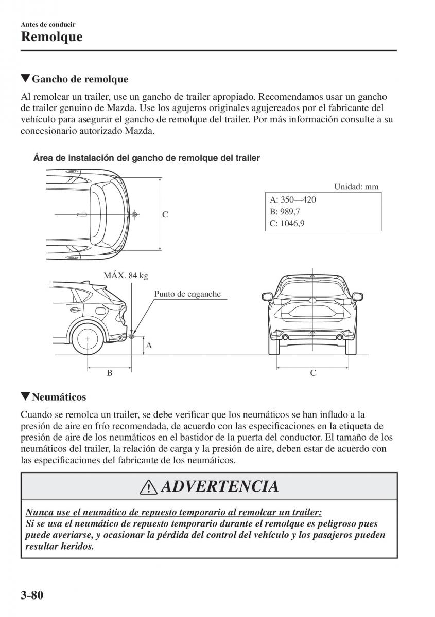 Mazda CX 5 II 2 manual del propietario / page 178