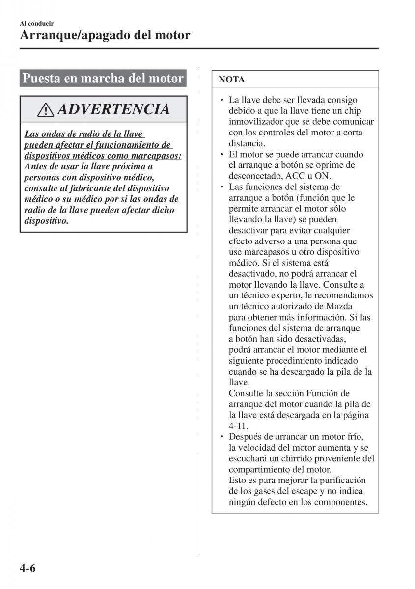 Mazda CX 5 II 2 manual del propietario / page 188