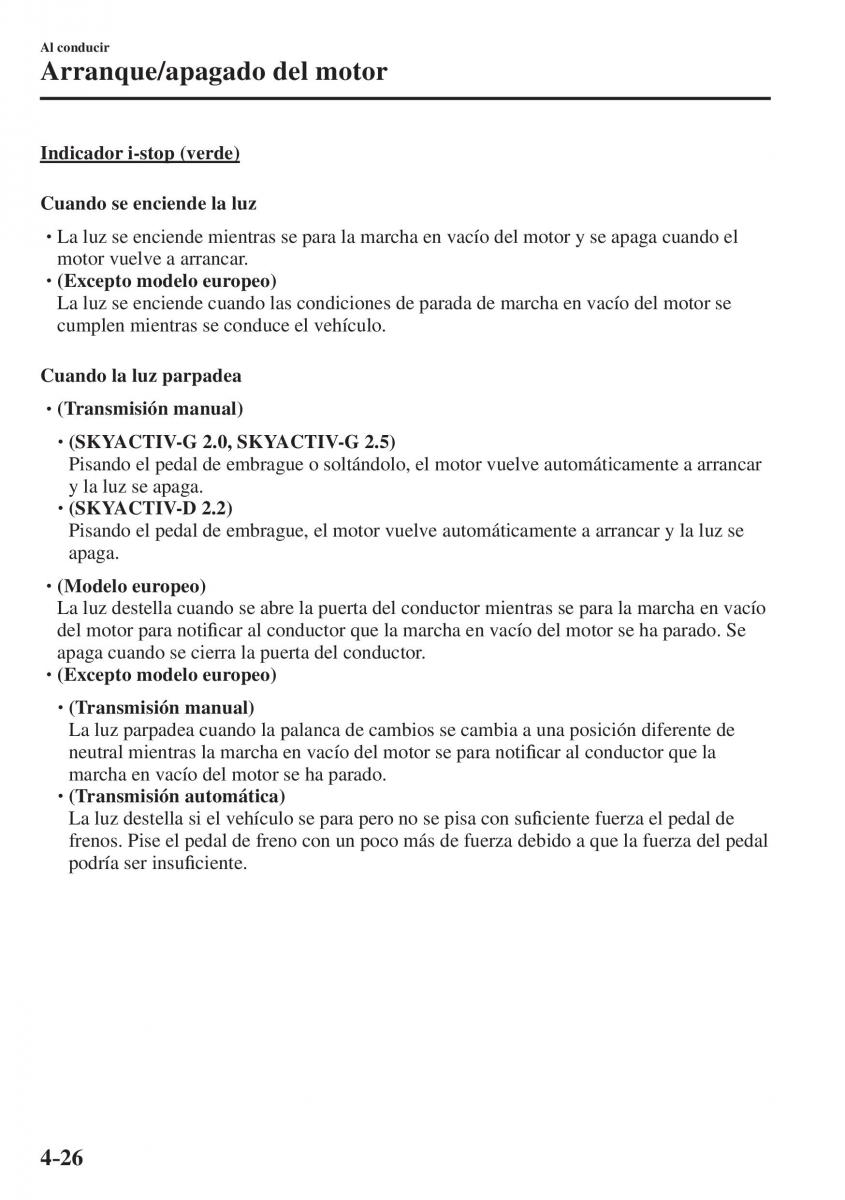 Mazda CX 5 II 2 manual del propietario / page 208