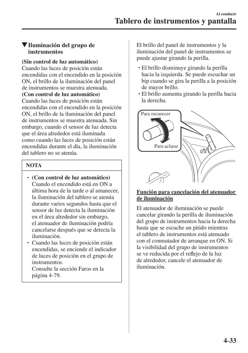 Mazda CX 5 II 2 manual del propietario / page 215