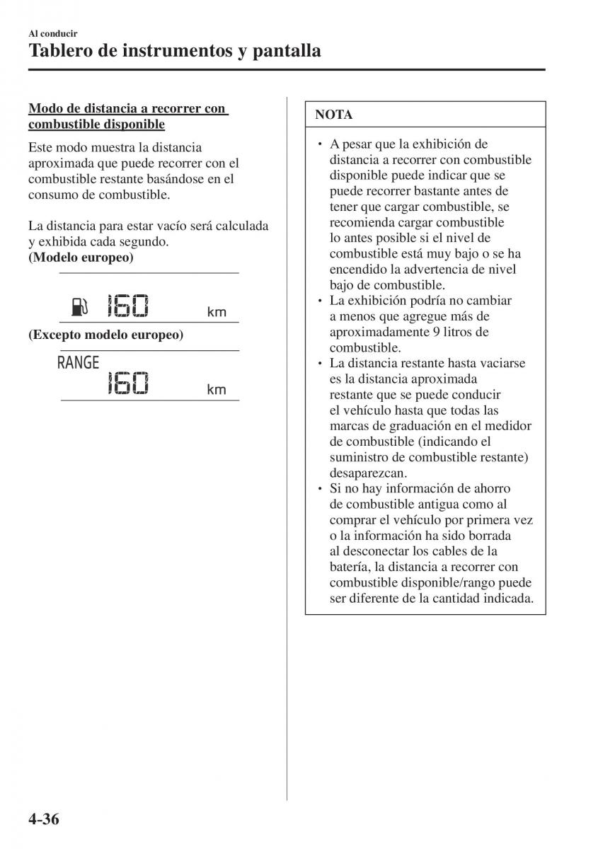 Mazda CX 5 II 2 manual del propietario / page 218