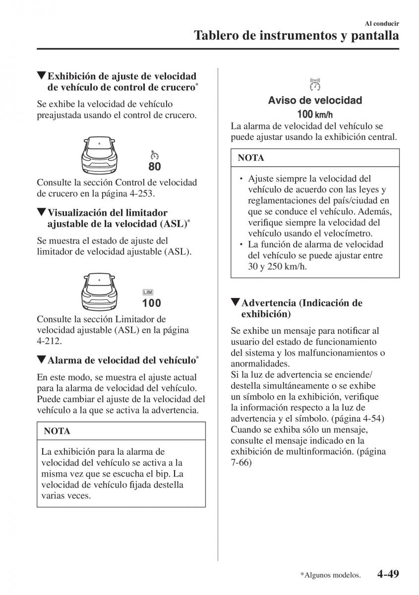 Mazda CX 5 II 2 manual del propietario / page 231