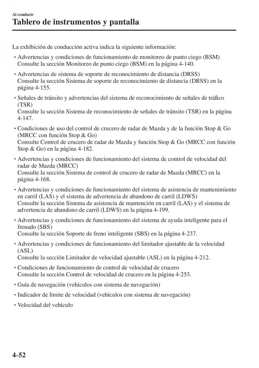 Mazda CX 5 II 2 manual del propietario / page 234