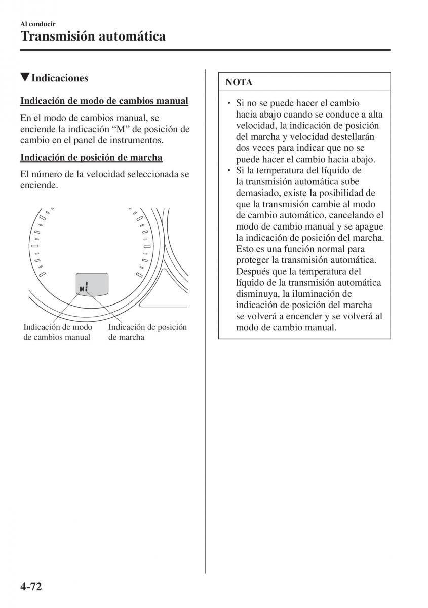 Mazda CX 5 II 2 manual del propietario / page 254