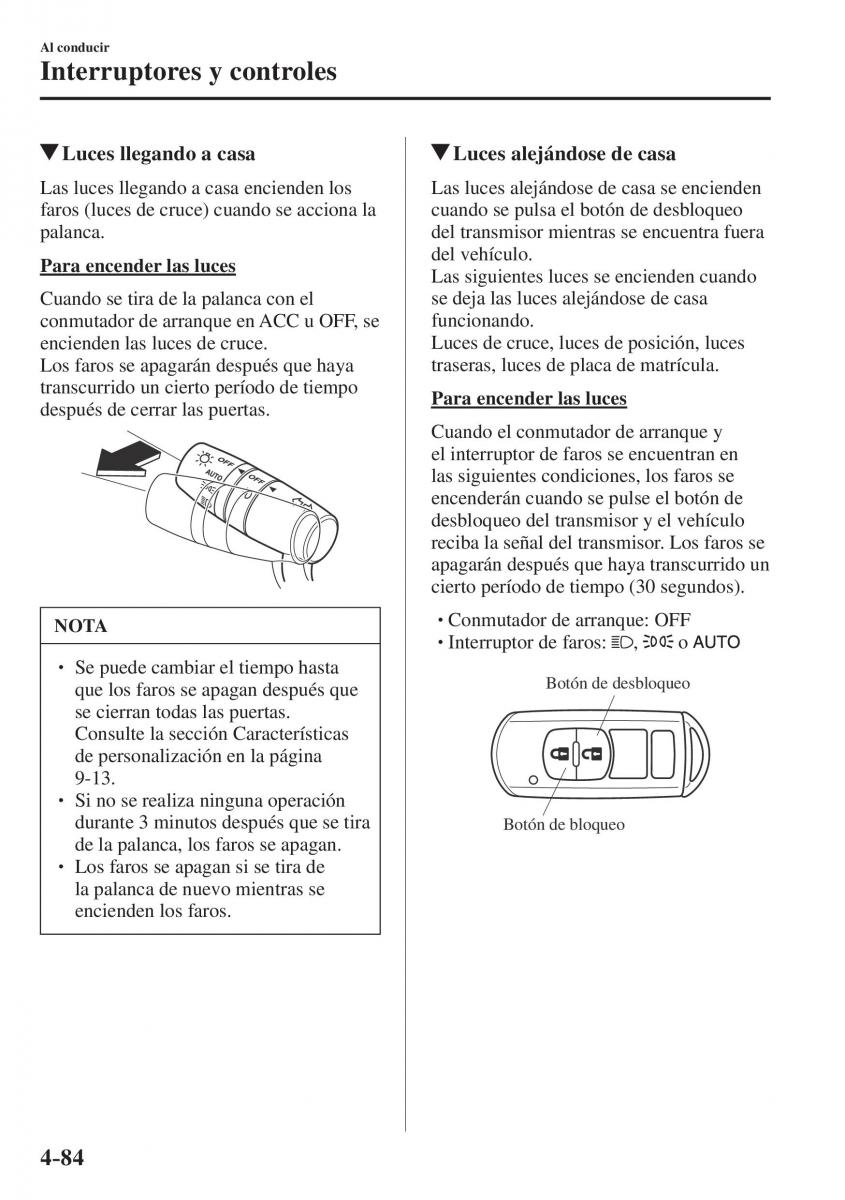 Mazda CX 5 II 2 manual del propietario / page 266