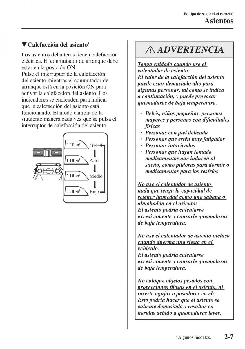 Mazda CX 5 II 2 manual del propietario / page 27