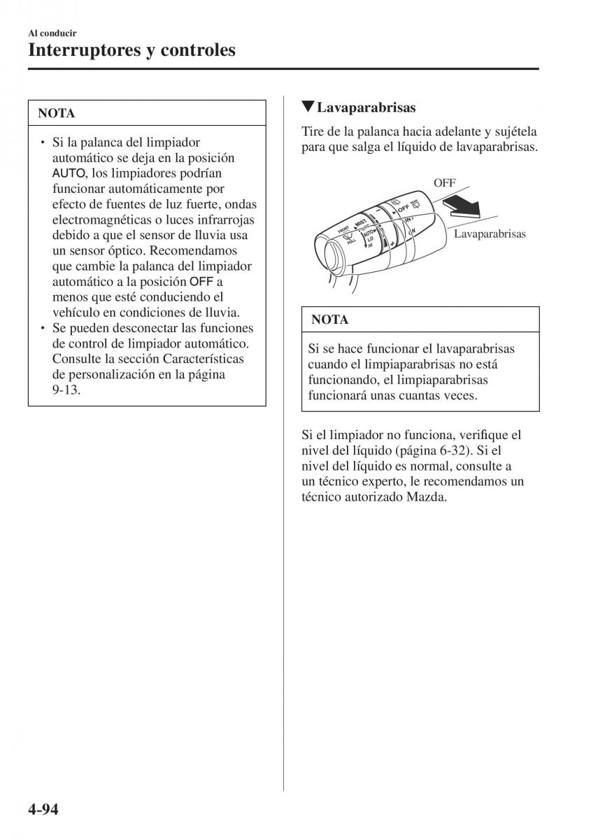 Mazda CX 5 II 2 manual del propietario / page 276