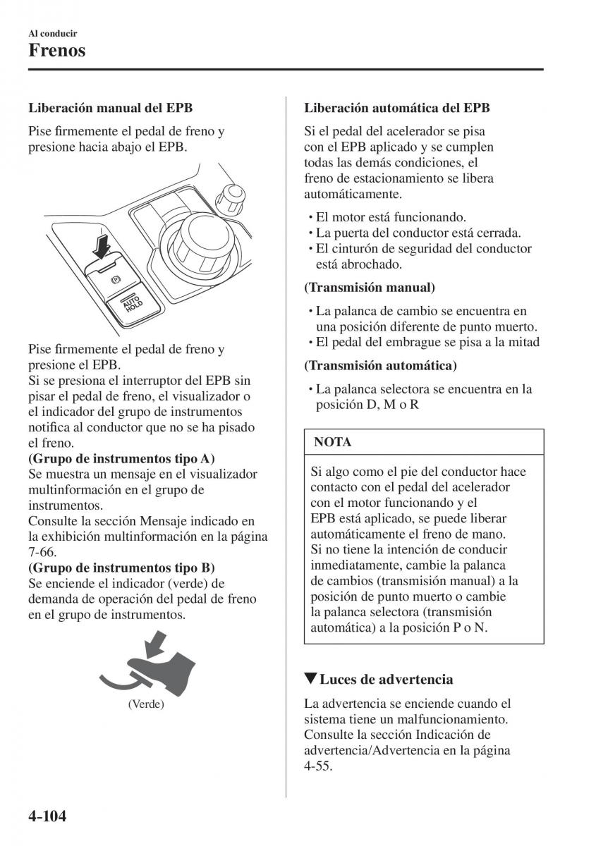 Mazda CX 5 II 2 manual del propietario / page 286