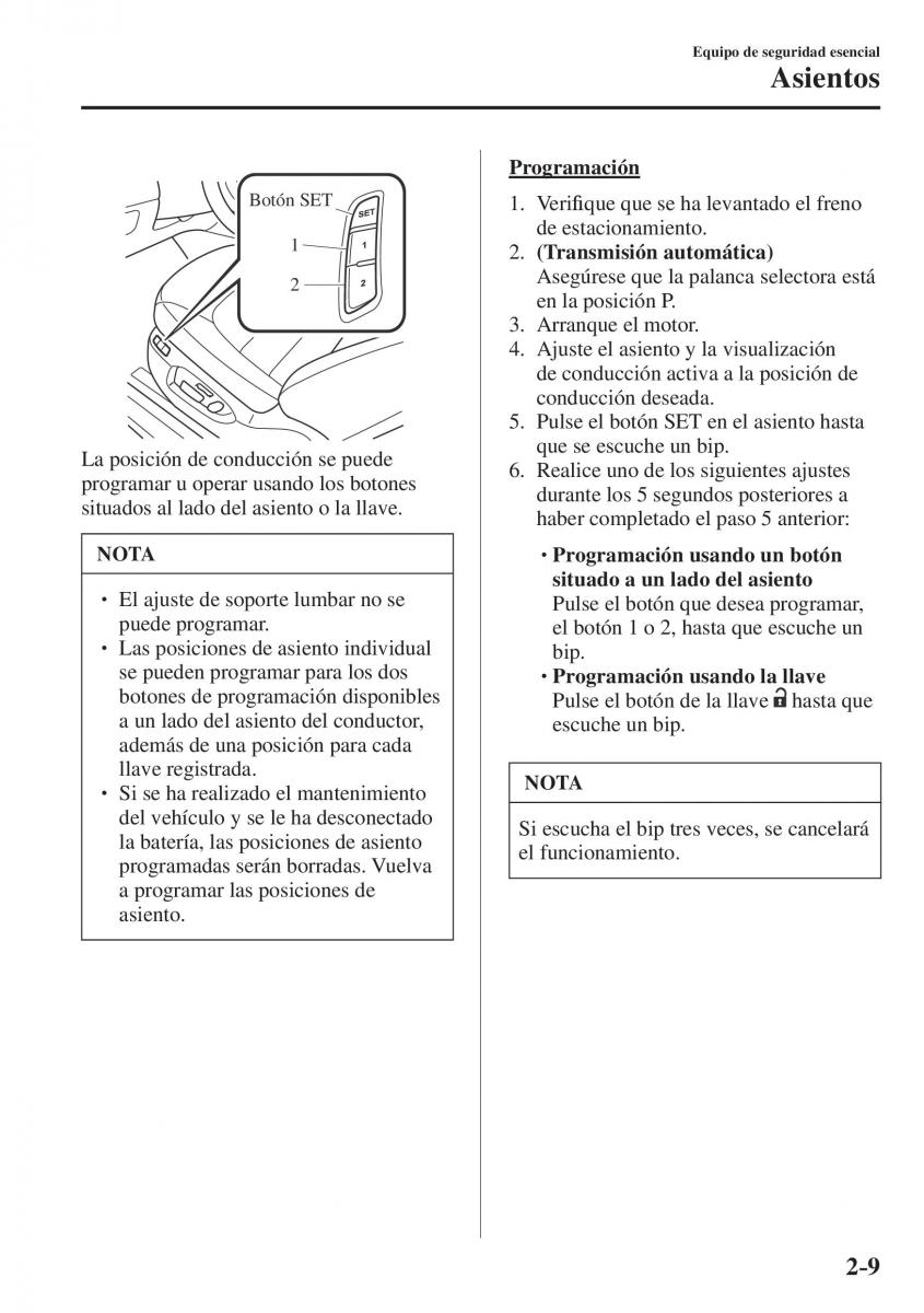 Mazda CX 5 II 2 manual del propietario / page 29