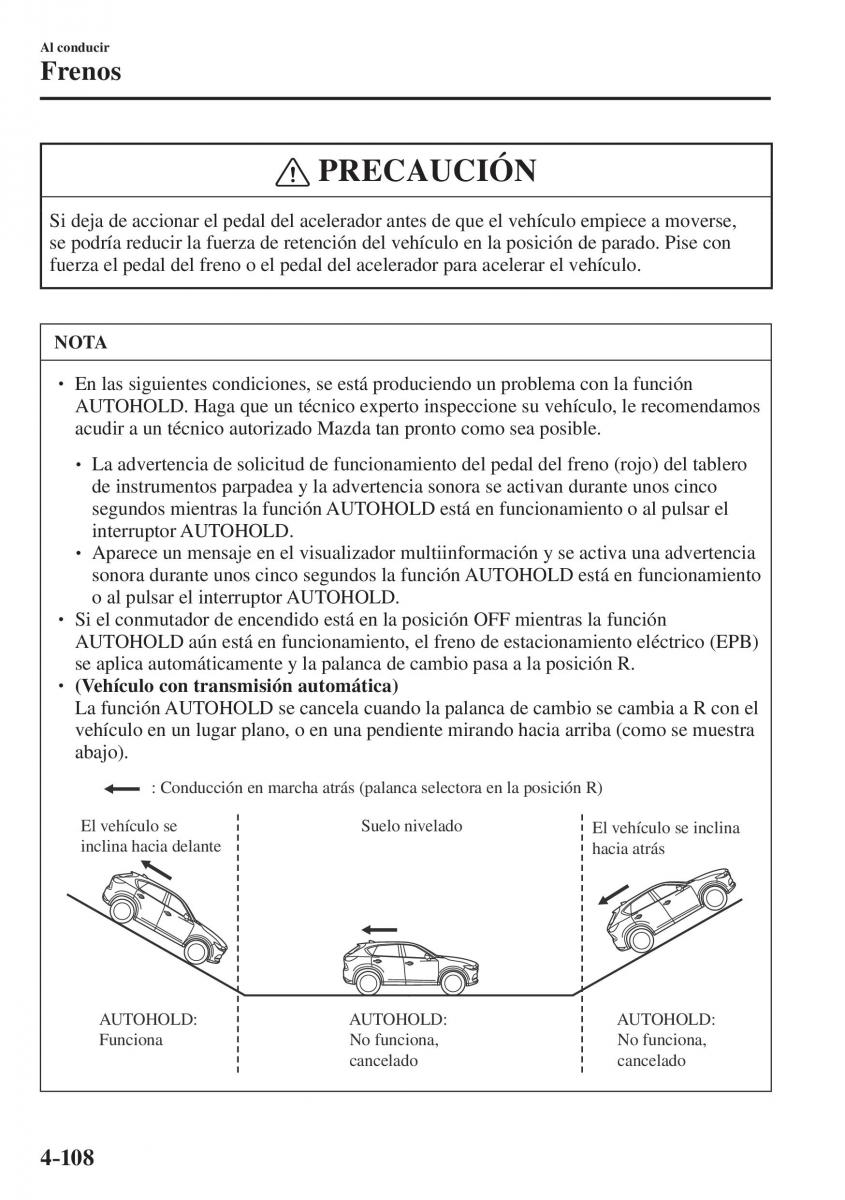 Mazda CX 5 II 2 manual del propietario / page 290