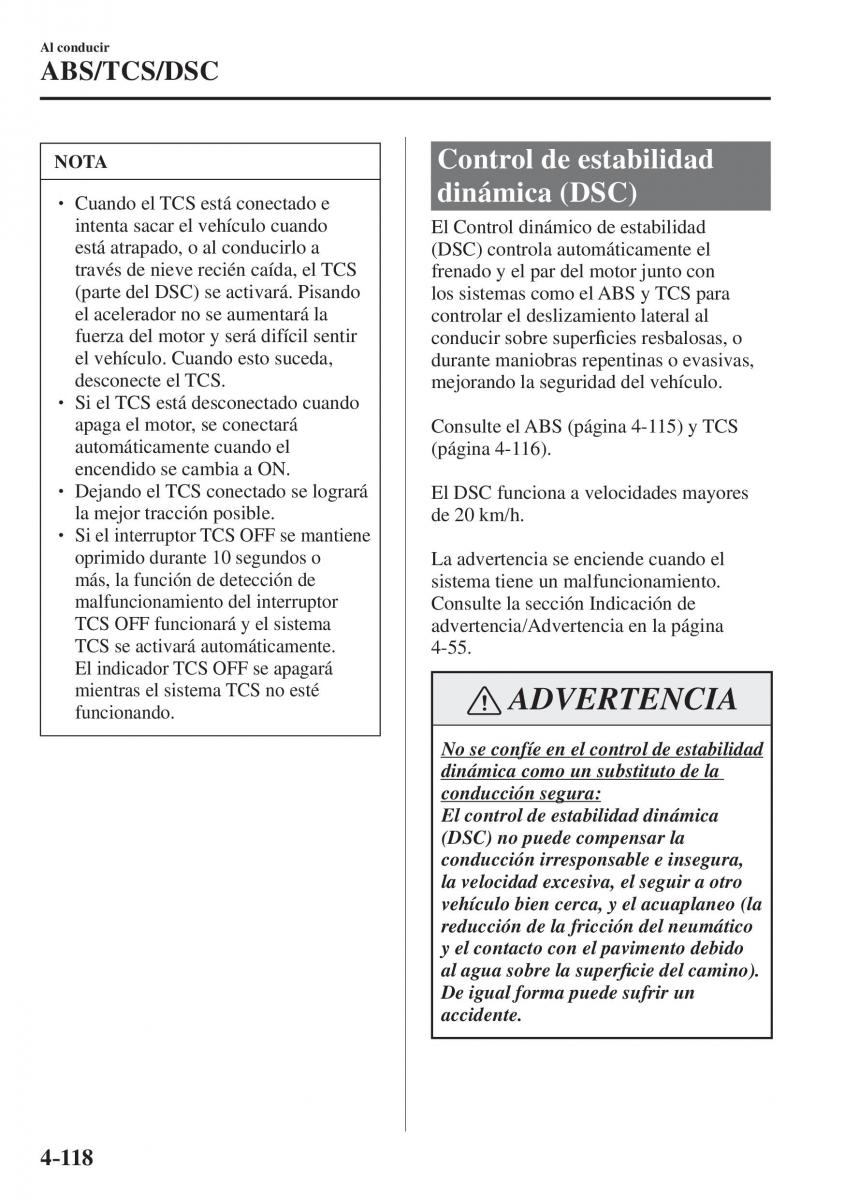 Mazda CX 5 II 2 manual del propietario / page 300