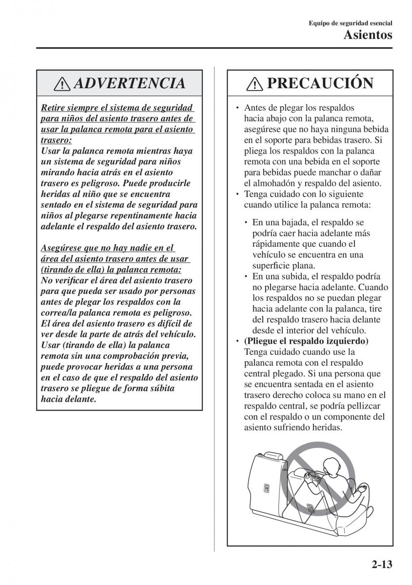 Mazda CX 5 II 2 manual del propietario / page 33