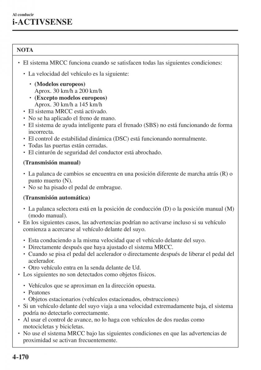 Mazda CX 5 II 2 manual del propietario / page 352