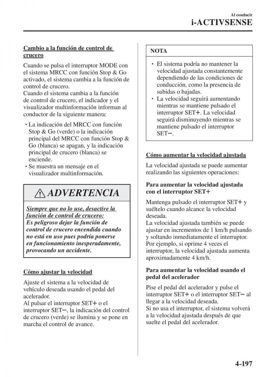 Mazda CX 5 II 2 manual del propietario / page 379