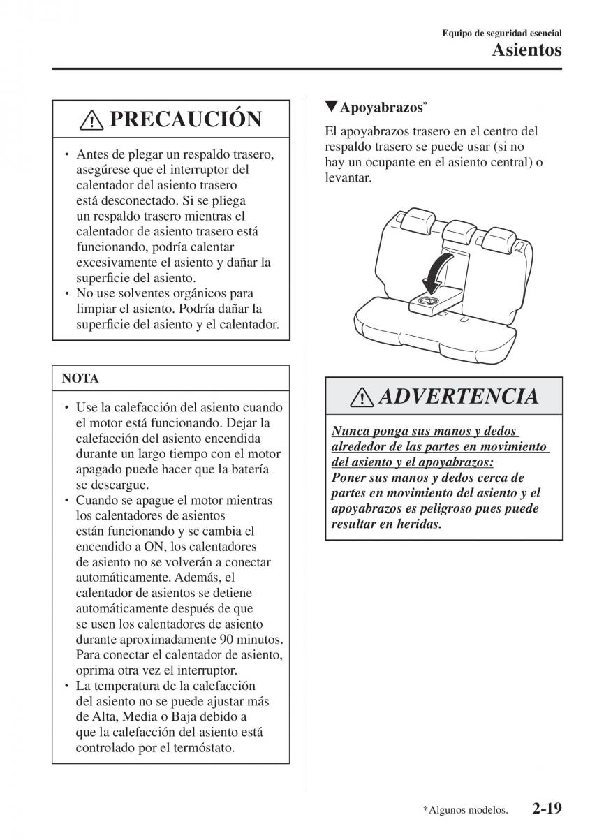 Mazda CX 5 II 2 manual del propietario / page 39