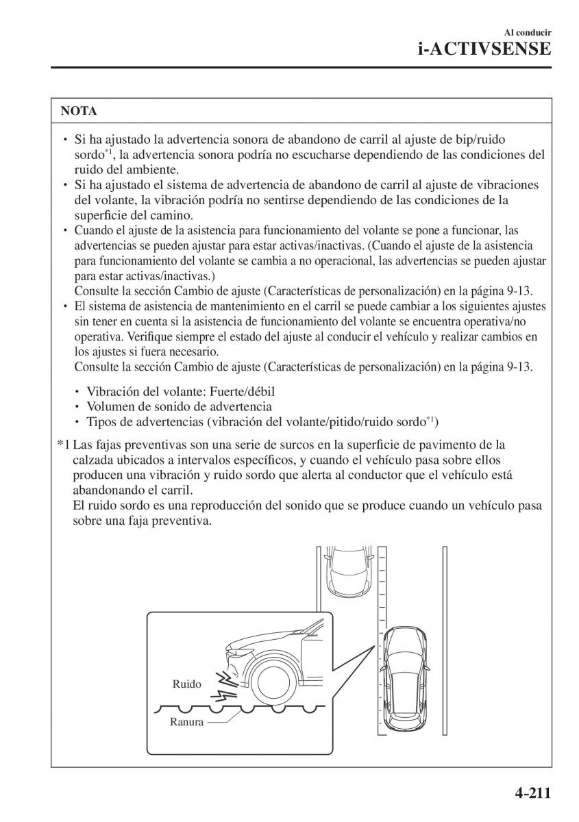 Mazda CX 5 II 2 manual del propietario / page 393