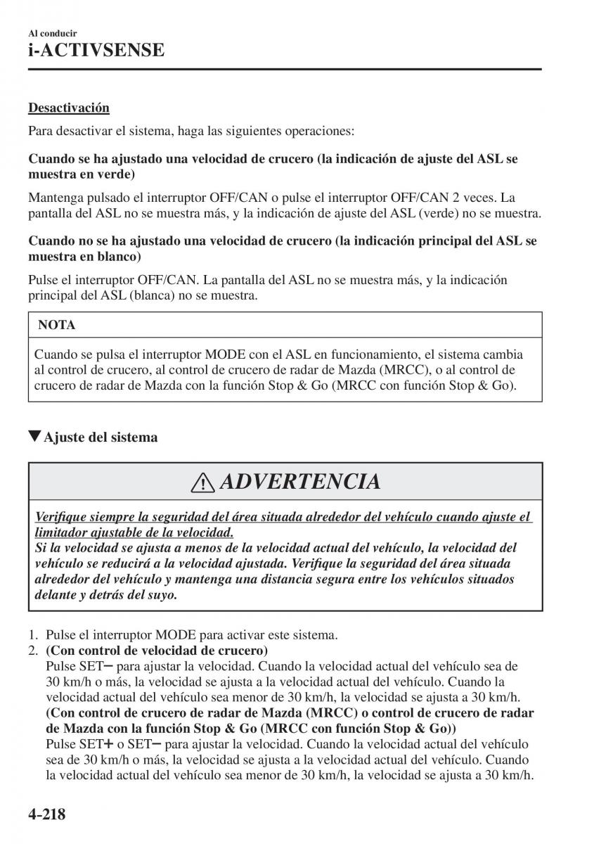 Mazda CX 5 II 2 manual del propietario / page 400