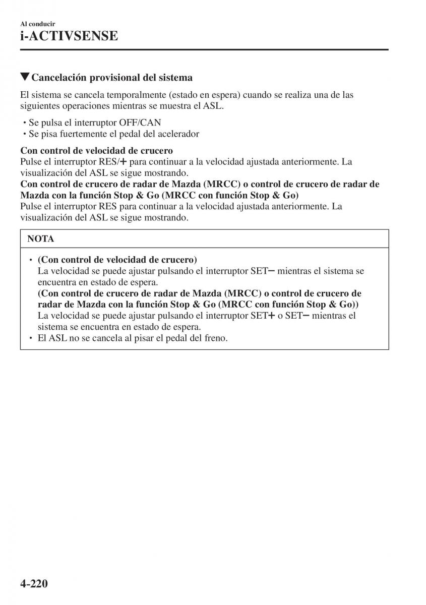 Mazda CX 5 II 2 manual del propietario / page 402