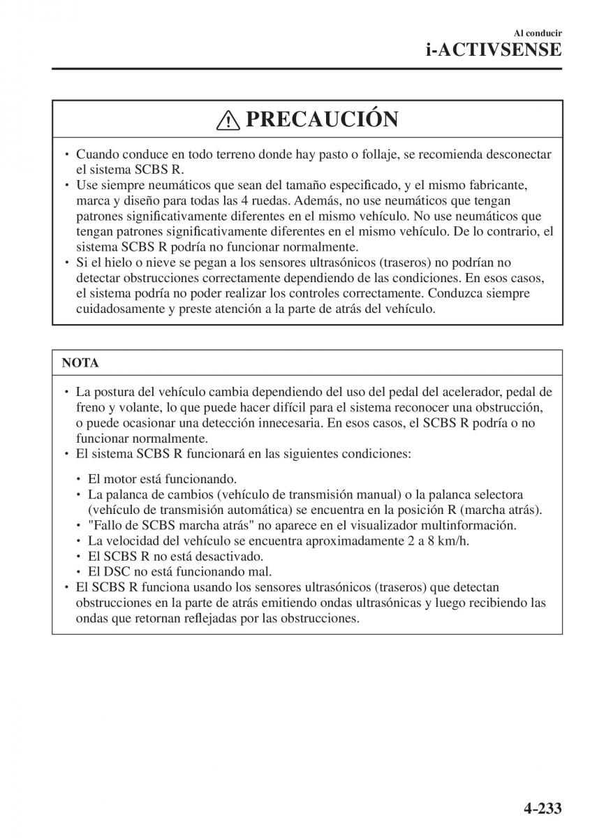 Mazda CX 5 II 2 manual del propietario / page 415