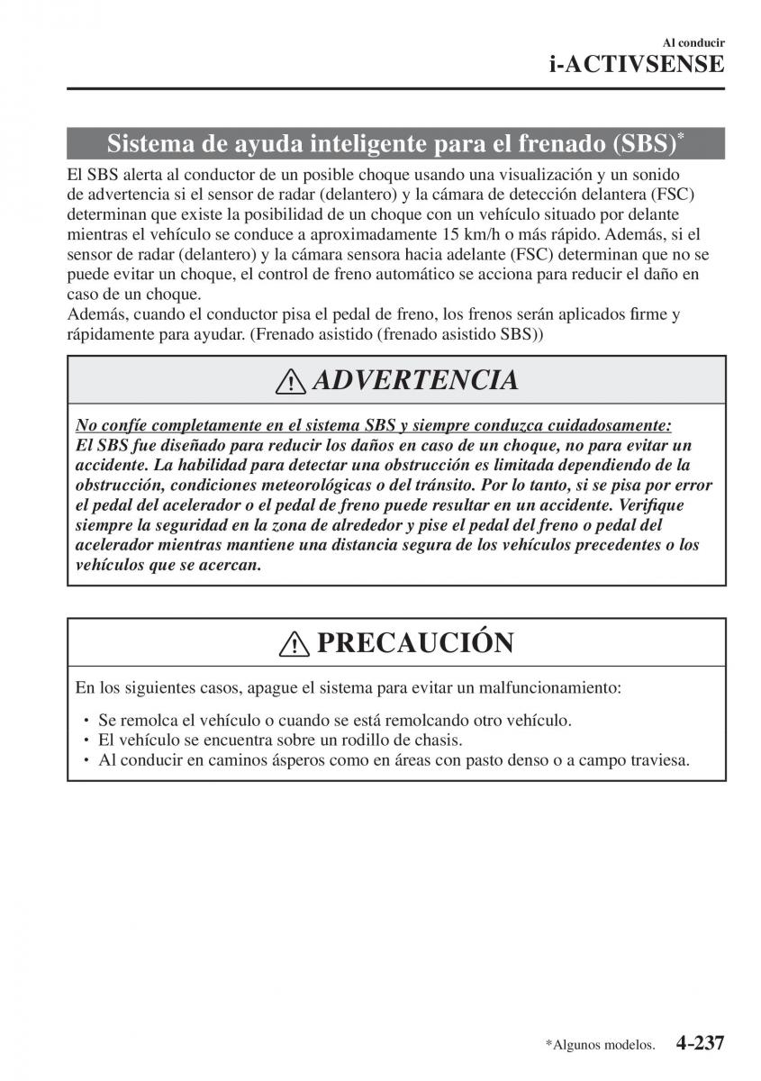 Mazda CX 5 II 2 manual del propietario / page 419