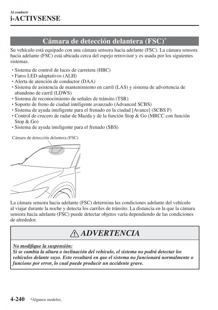 Mazda CX 5 II 2 manual del propietario / page 422