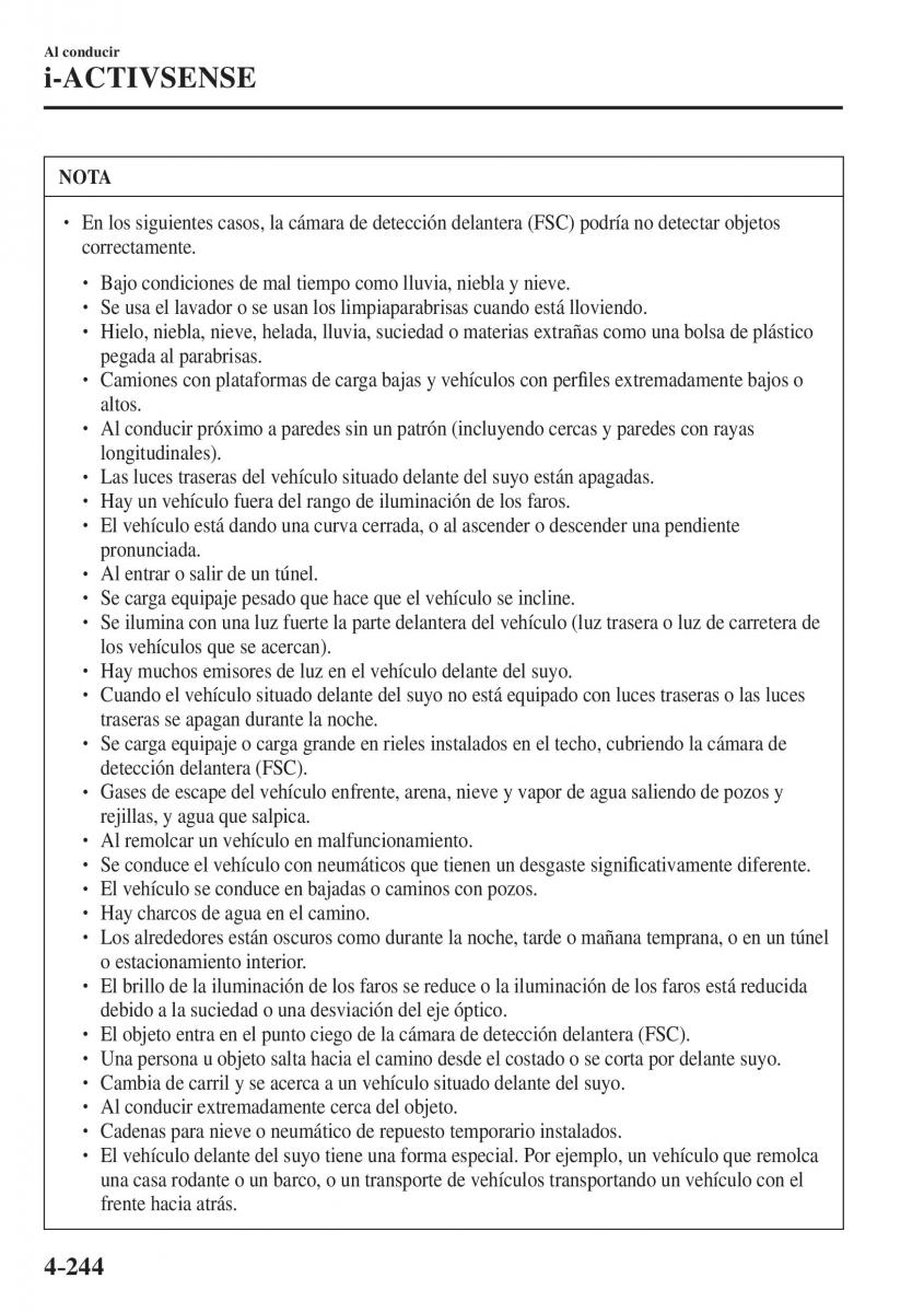 Mazda CX 5 II 2 manual del propietario / page 426