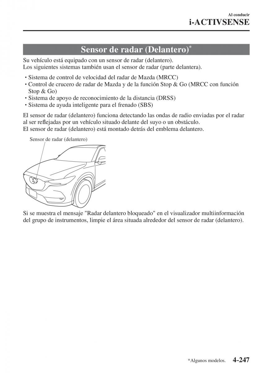 Mazda CX 5 II 2 manual del propietario / page 429