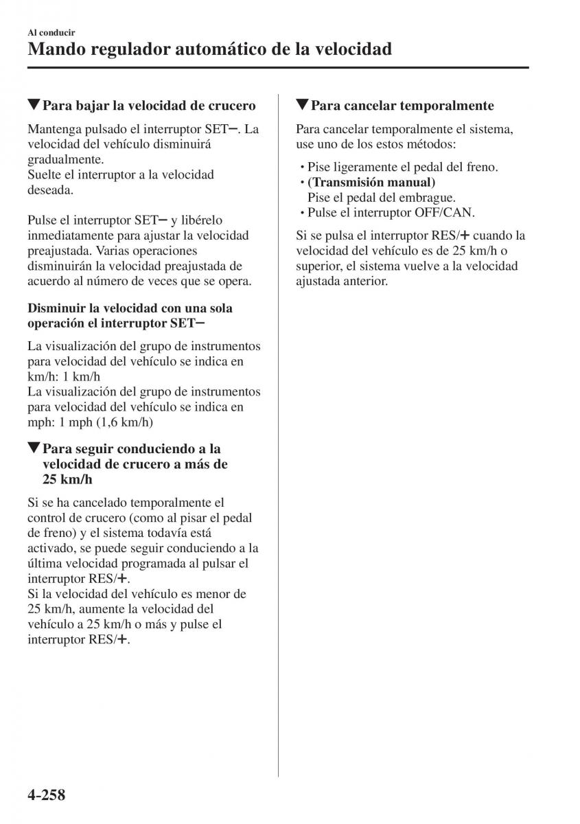 Mazda CX 5 II 2 manual del propietario / page 440