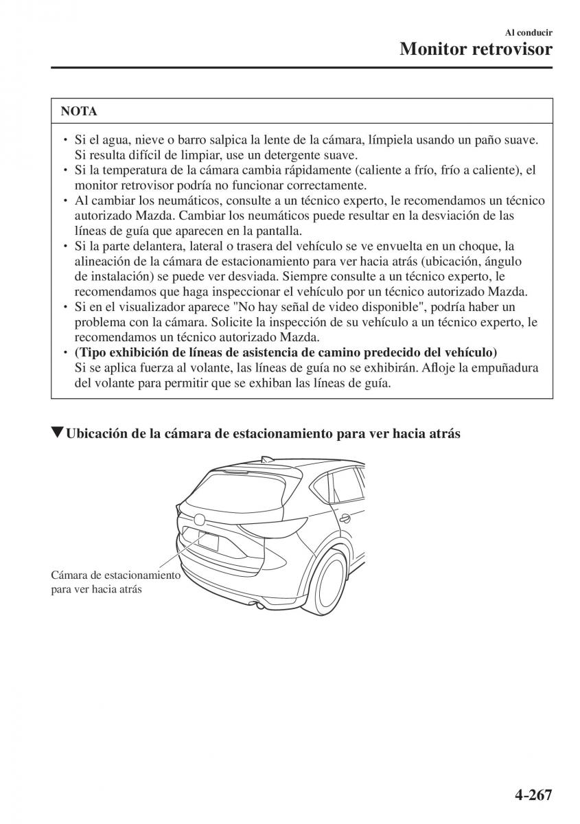 Mazda CX 5 II 2 manual del propietario / page 449