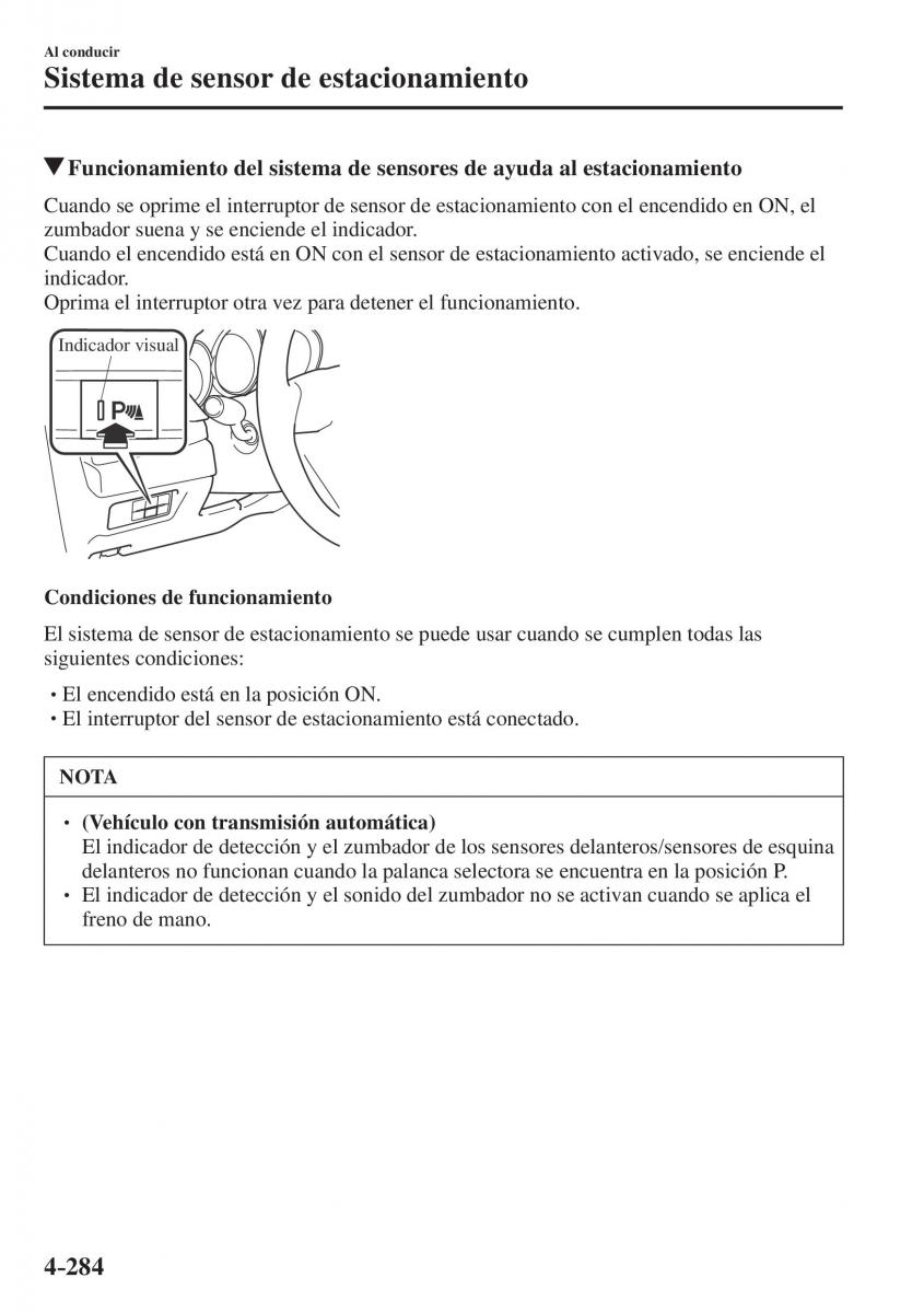 Mazda CX 5 II 2 manual del propietario / page 466