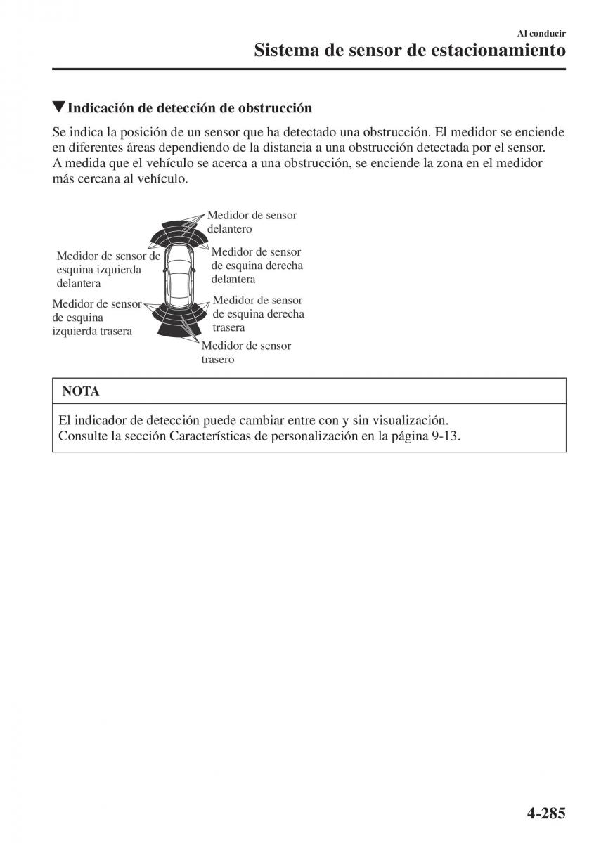 Mazda CX 5 II 2 manual del propietario / page 467