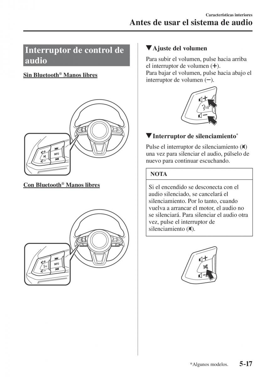 Mazda CX 5 II 2 manual del propietario / page 489