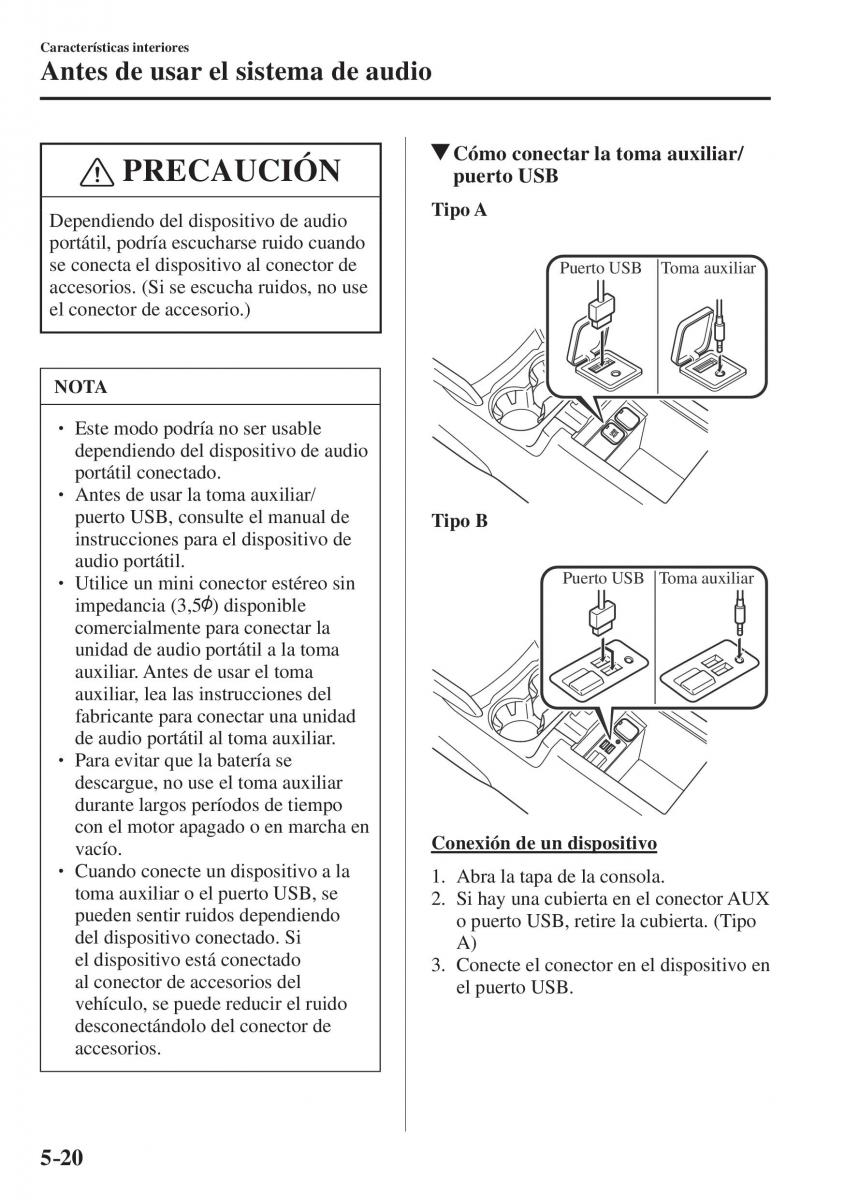 Mazda CX 5 II 2 manual del propietario / page 492