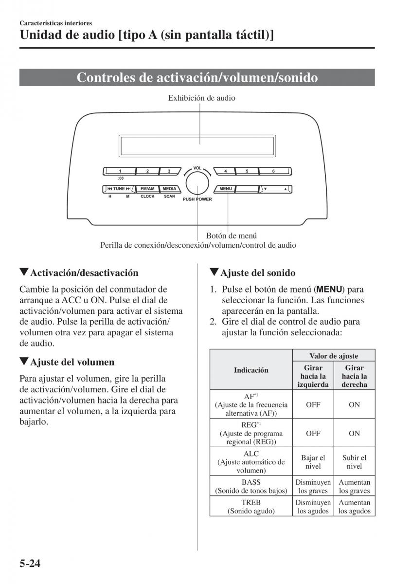 Mazda CX 5 II 2 manual del propietario / page 496