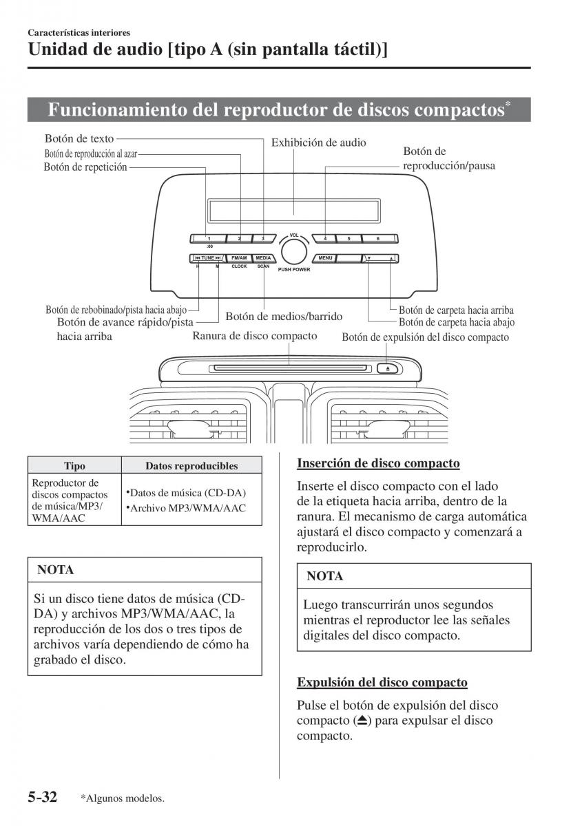 Mazda CX 5 II 2 manual del propietario / page 504