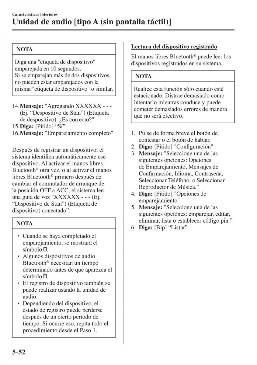 Mazda CX 5 II 2 manual del propietario / page 524