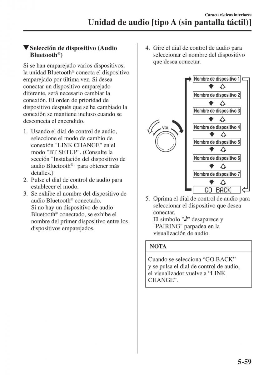 Mazda CX 5 II 2 manual del propietario / page 531