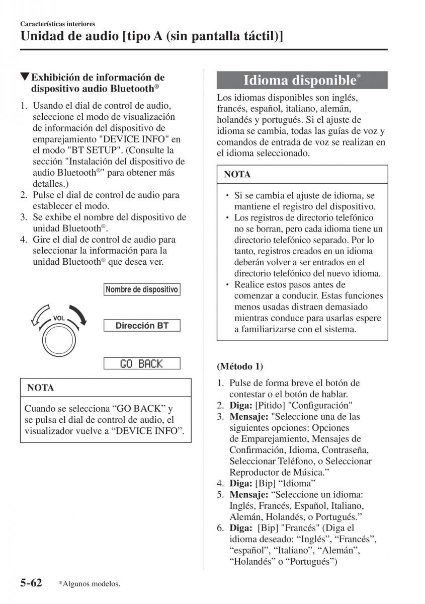 Mazda CX 5 II 2 manual del propietario / page 534